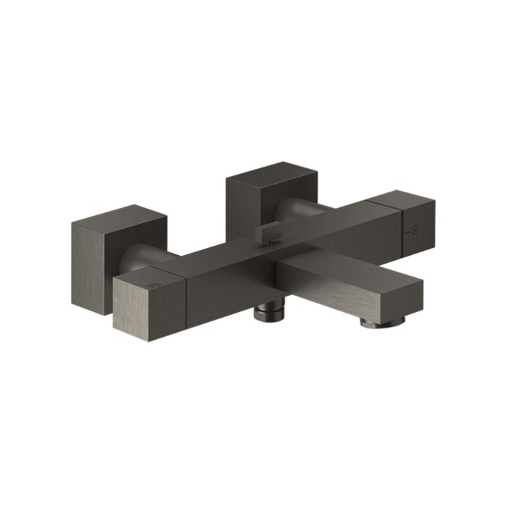Gessi 20111 miscelatore termostatico esterno vasca con deviatore automatico linea RETTANGOLO
