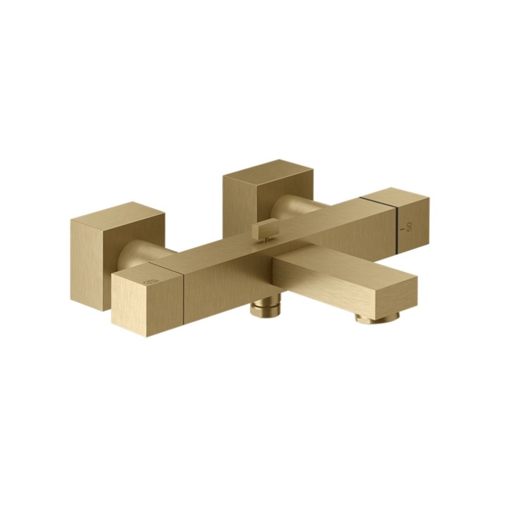 Gessi 20111 miscelatore termostatico esterno vasca con deviatore automatico linea RETTANGOLO