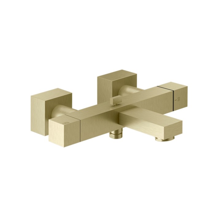 Gessi 20111 miscelatore termostatico esterno vasca con deviatore automatico linea RETTANGOLO