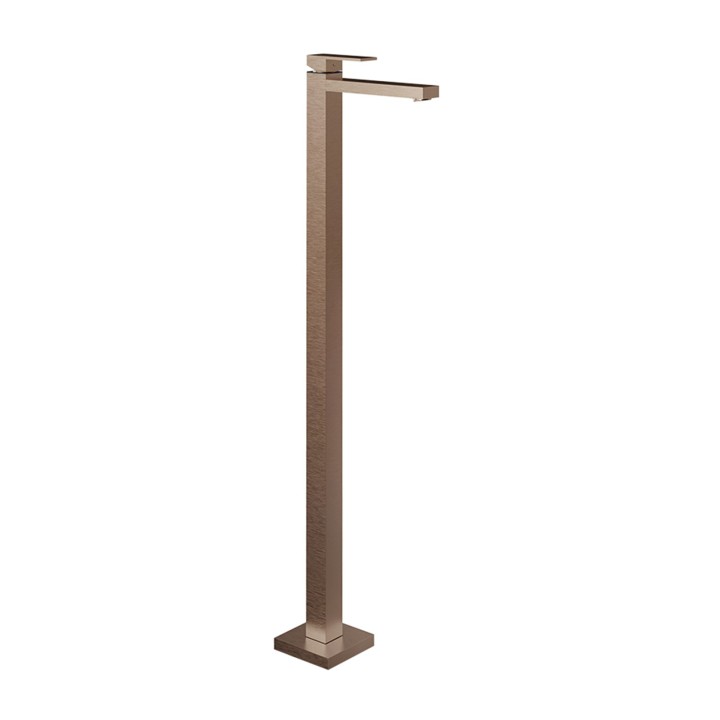 Gessi 20092 parte esterna miscelatore lavabo da terra senza scarico linea RETTANGOLO