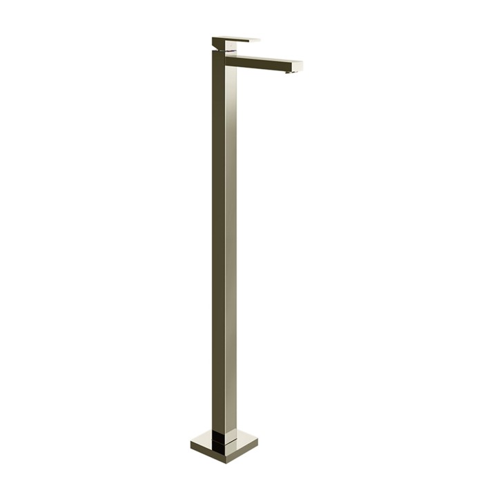 Gessi 20092 parte esterna miscelatore lavabo da terra senza scarico linea RETTANGOLO