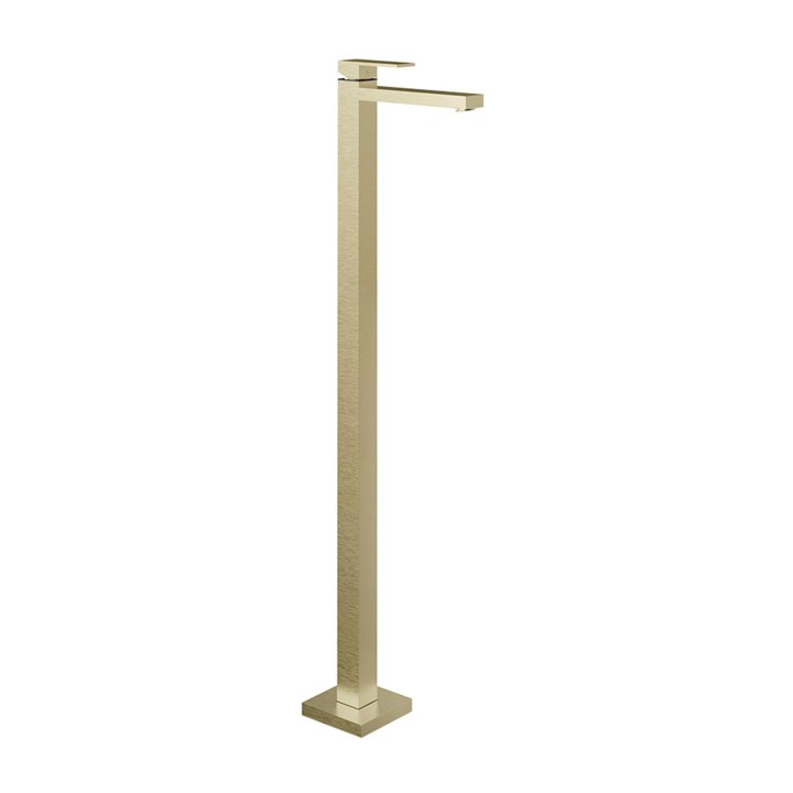 Gessi 20092 parte esterna miscelatore lavabo da terra senza scarico linea RETTANGOLO