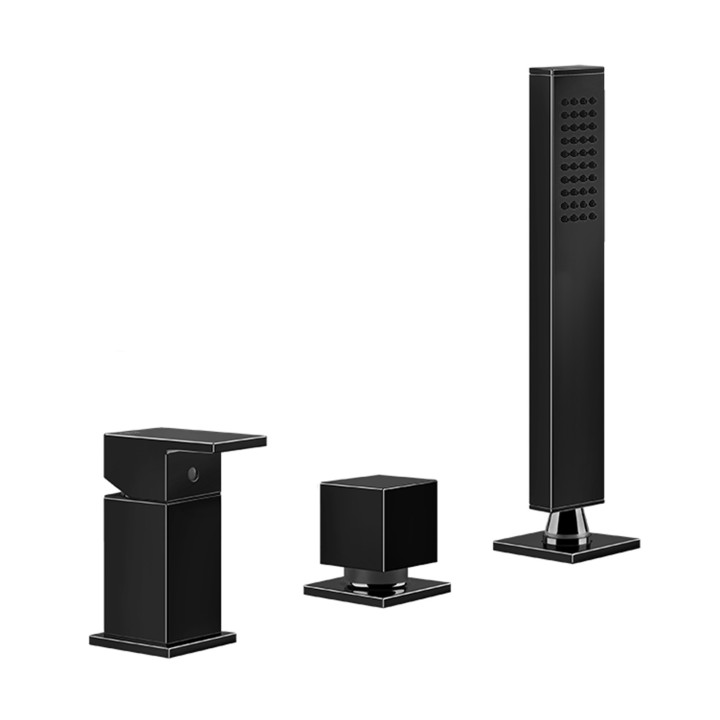 Gessi 20043 gruppo bordo vasca linea RETTANGOLO