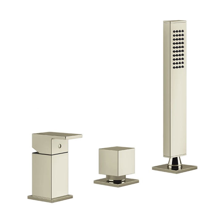 Gessi 20043 gruppo bordo vasca linea RETTANGOLO