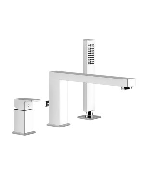 Gessi 20037 gruppo bordo vasca linea RETTANGOLO