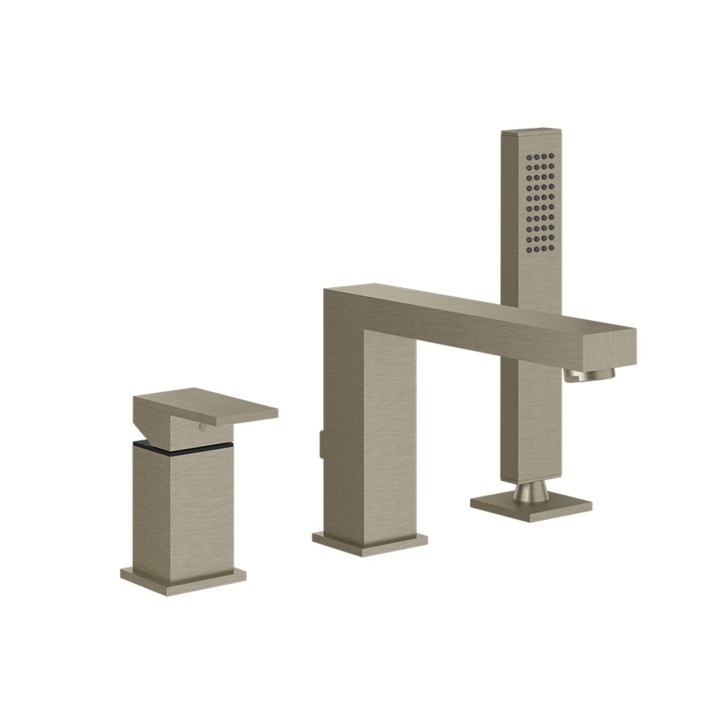 Gessi 20037 gruppo bordo vasca linea RETTANGOLO