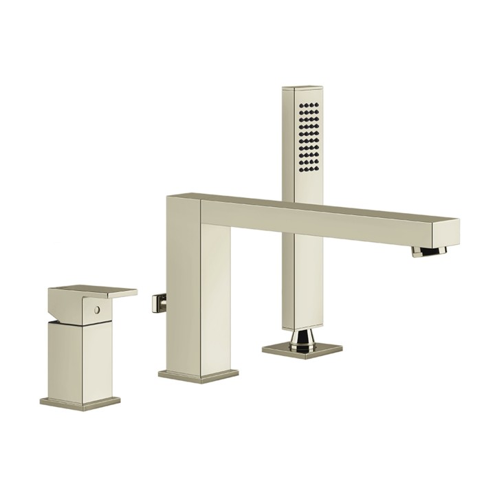 Gessi 20037 gruppo bordo vasca linea RETTANGOLO