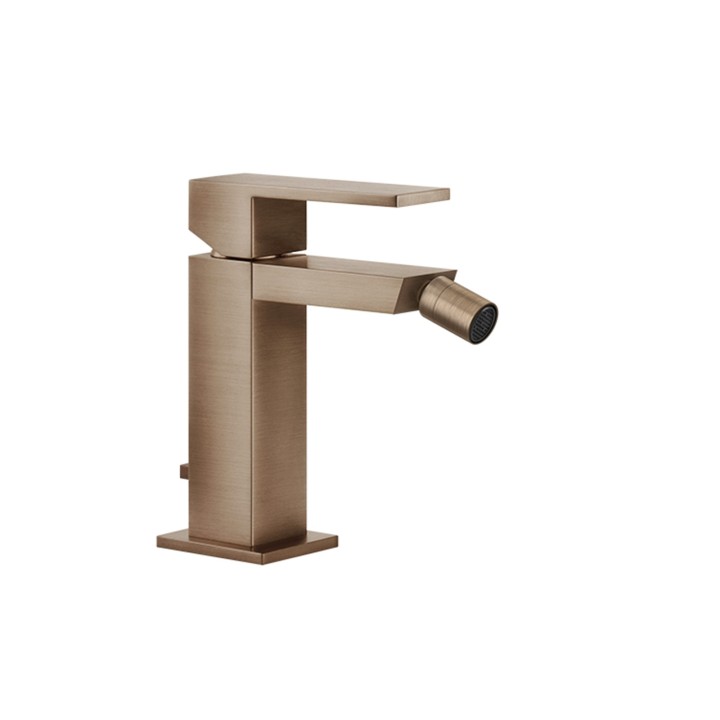 Gessi 20007 miscelatore bidet con scarico con flessibili di collegamento linea RETTANGOLO