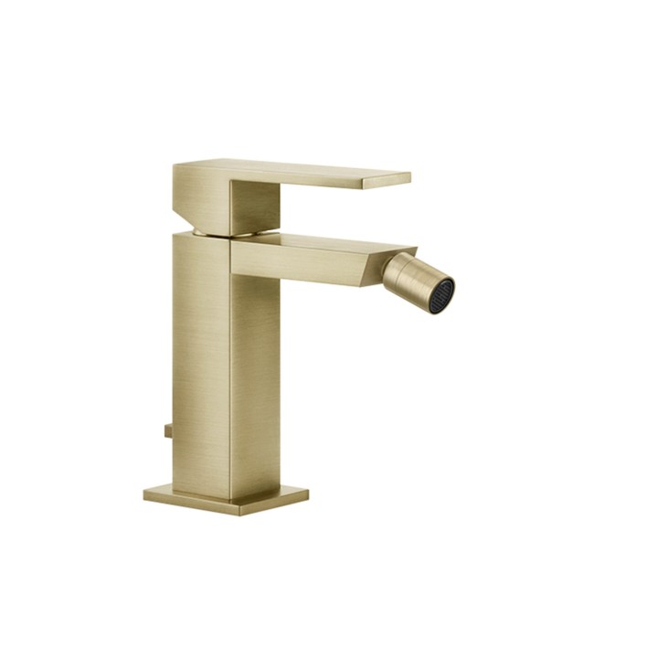 Gessi 20007 miscelatore bidet con scarico con flessibili di collegamento linea RETTANGOLO