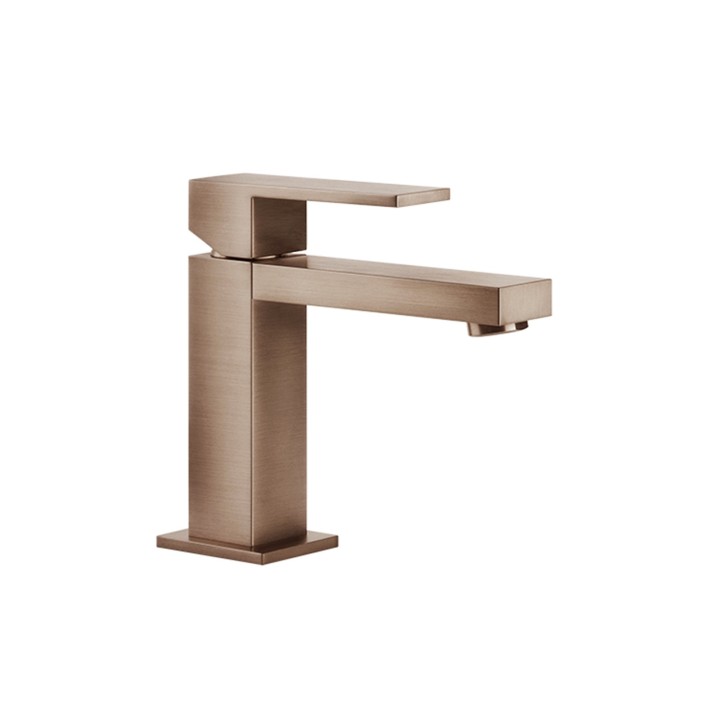 Gessi 20002 miscelatore lavabo senza scarico con flessibili di collegamento linea RETTANGOLO