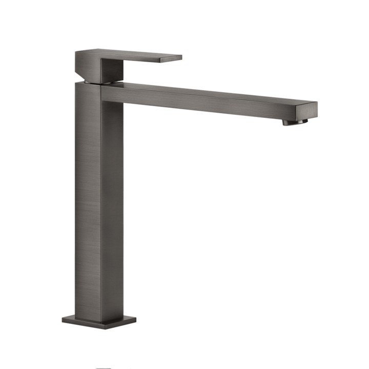 Gessi 11924 miscelatore lavabo alto senza scarico con flessibili di collegamento linea RETTANGOLO