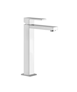 Gessi 11922 miscelatore lavabo alto senza scarico con flessibili di collegamento linea RETTANGOLO