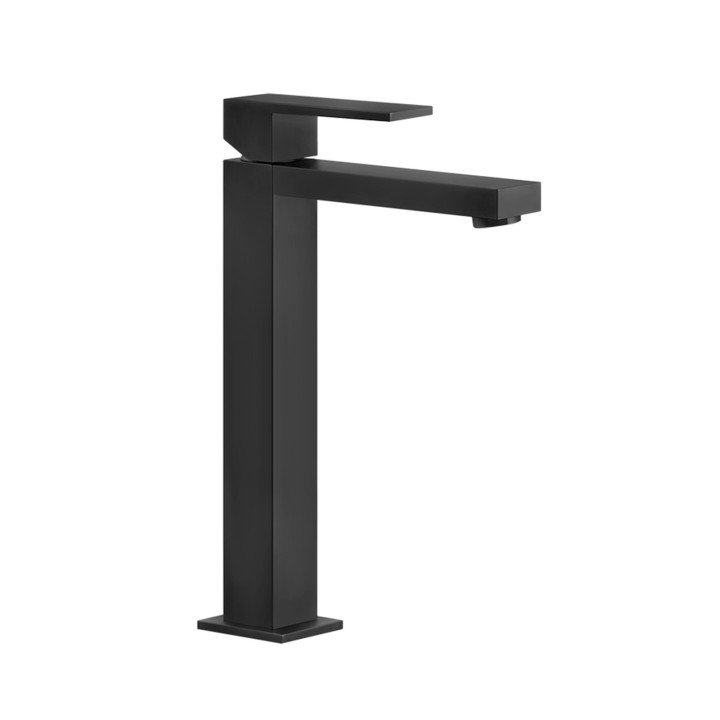 Gessi 11922 miscelatore lavabo alto senza scarico con flessibili di collegamento linea RETTANGOLO