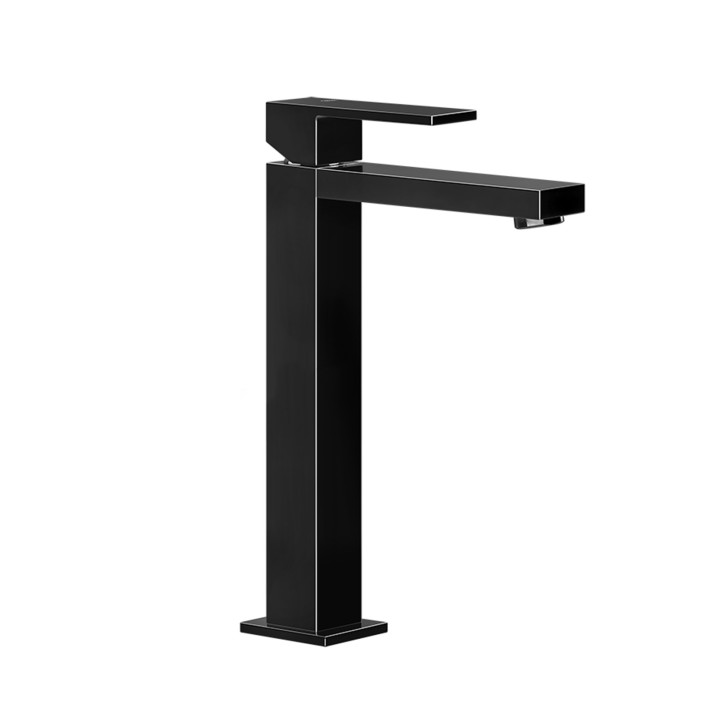 Gessi 11922 miscelatore lavabo alto senza scarico con flessibili di collegamento linea RETTANGOLO