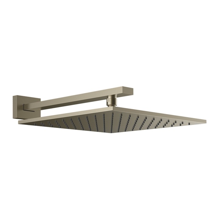 Gessi 15185 soffione anticalcare a parete orientabile linea RETTANGOLO