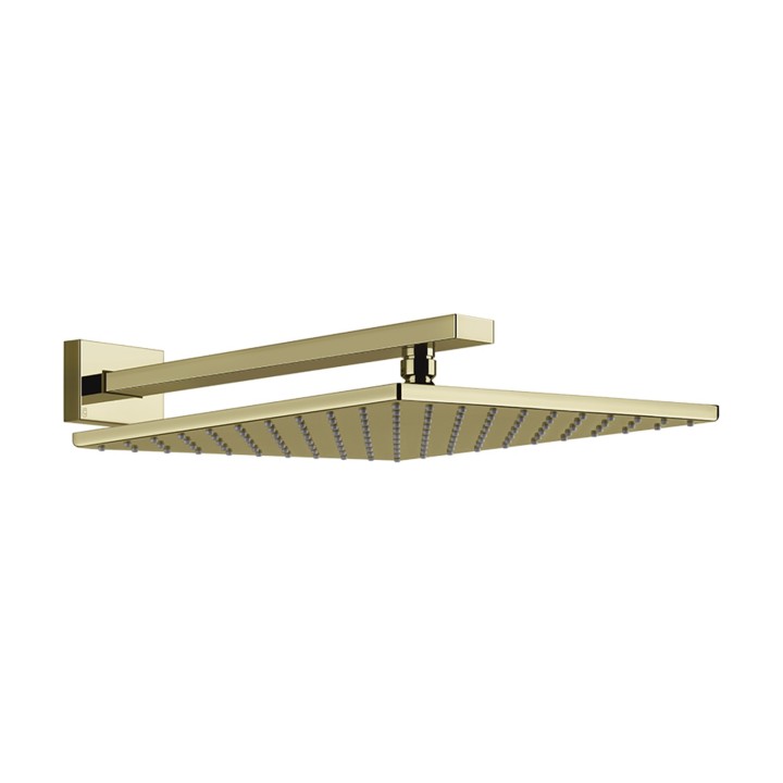 Gessi 15185 soffione anticalcare a parete orientabile linea RETTANGOLO