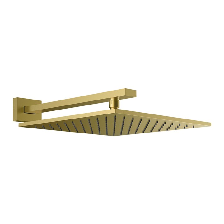 Gessi 15185 soffione anticalcare a parete orientabile linea RETTANGOLO