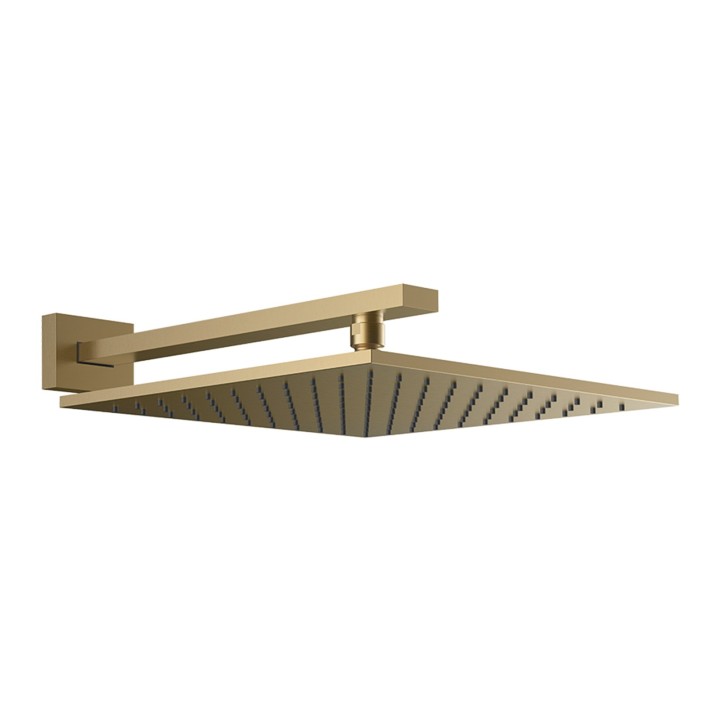 Gessi 15185 soffione anticalcare a parete orientabile linea RETTANGOLO