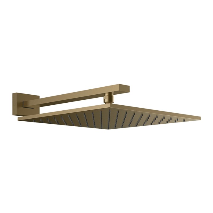 Gessi 15185 soffione anticalcare a parete orientabile linea RETTANGOLO