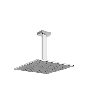 Gessi 15186 soffione anticalcare a soffitto orientabile linea RETTANGOLO