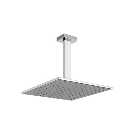 Gessi 15186 soffione anticalcare a soffitto orientabile linea RETTANGOLO