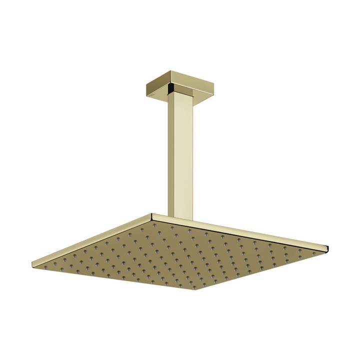 Gessi 15186 soffione anticalcare a soffitto orientabile linea RETTANGOLO