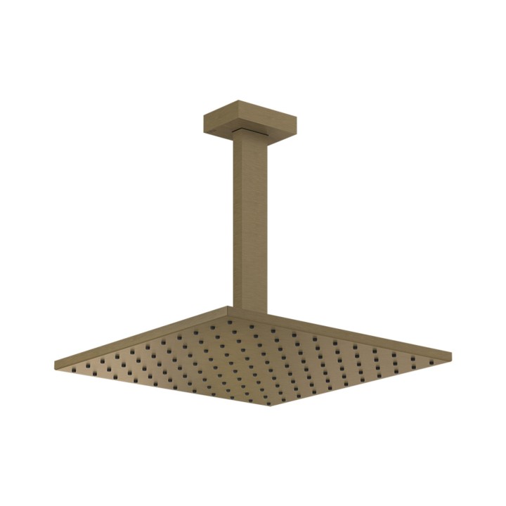 Gessi 15186 soffione anticalcare a soffitto orientabile linea RETTANGOLO
