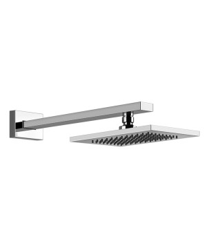 Gessi 20148 soffione anticalcare a parete orientabile linea RETTANGOLO