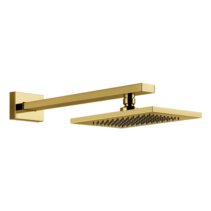 Gessi 20148 soffione anticalcare a parete orientabile linea RETTANGOLO