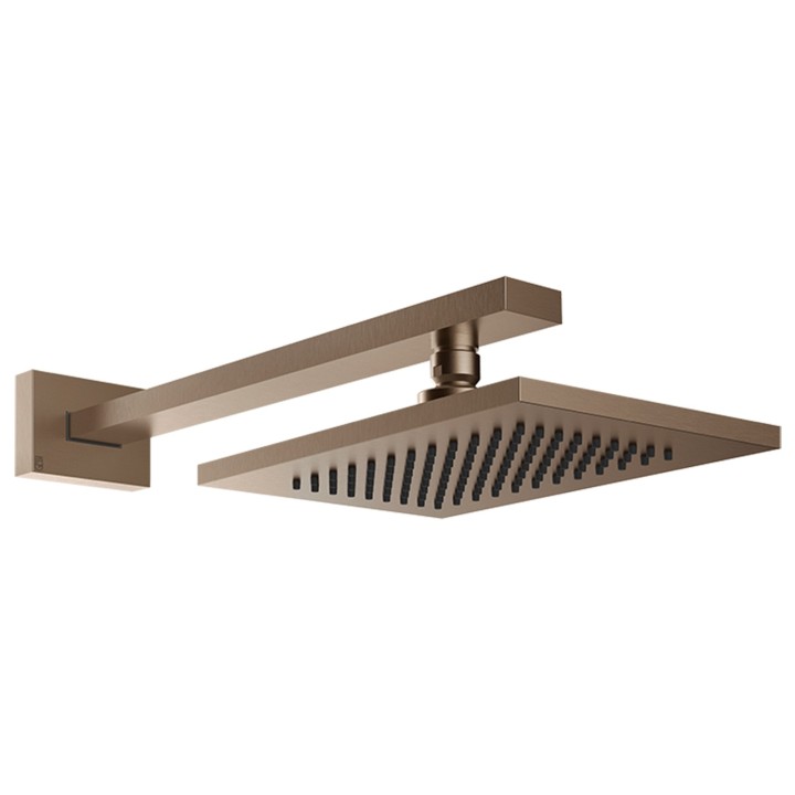 Gessi 20148 soffione anticalcare a parete orientabile linea RETTANGOLO