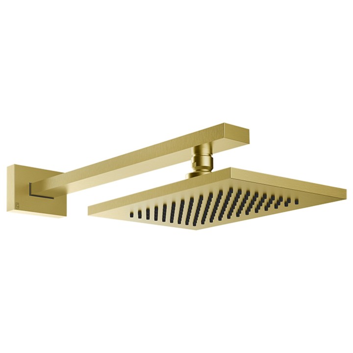 Gessi 20148 soffione anticalcare a parete orientabile linea RETTANGOLO