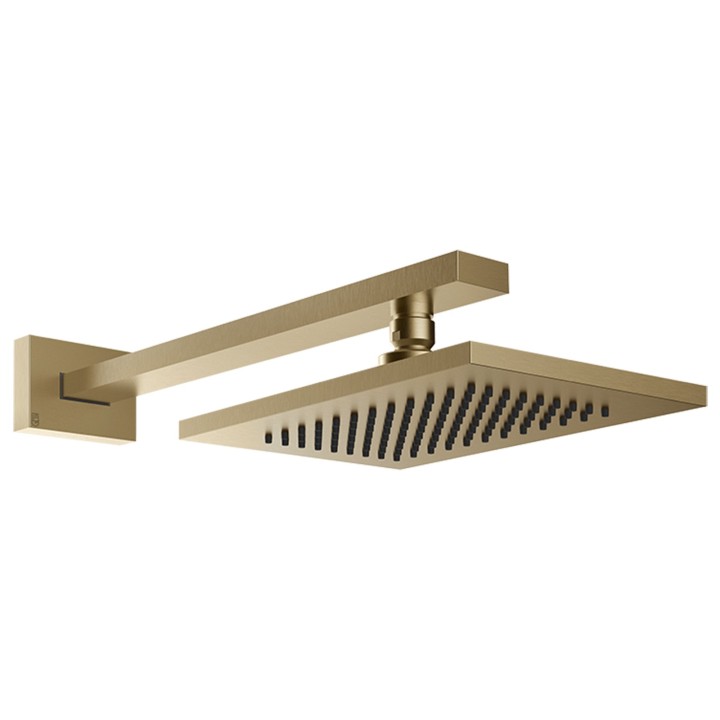 Gessi 20148 soffione anticalcare a parete orientabile linea RETTANGOLO