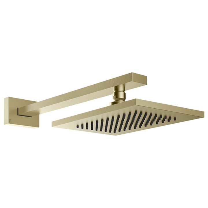 Gessi 20148 soffione anticalcare a parete orientabile linea RETTANGOLO