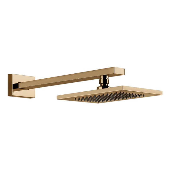 Gessi 20148 soffione anticalcare a parete orientabile linea RETTANGOLO
