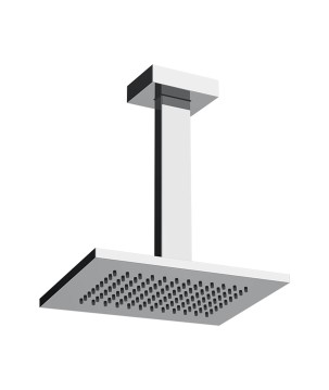 Gessi 20151 soffione anticalcare a soffitto orientabile linea RETTANGOLO