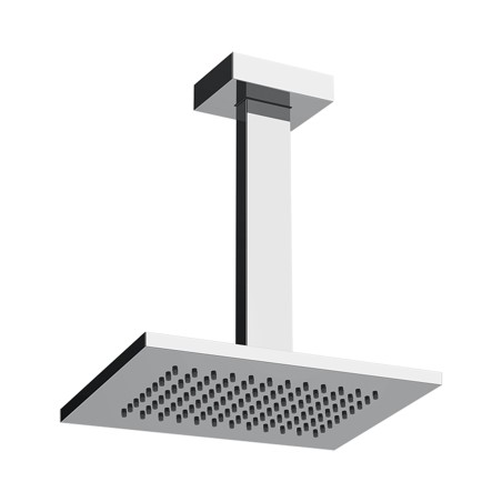 Gessi 20151 soffione anticalcare a soffitto orientabile linea RETTANGOLO
