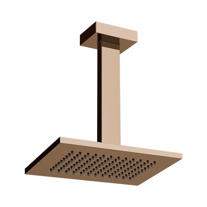Gessi 20151 soffione anticalcare a soffitto orientabile linea RETTANGOLO