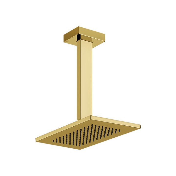 Gessi 20151 soffione anticalcare a soffitto orientabile linea RETTANGOLO