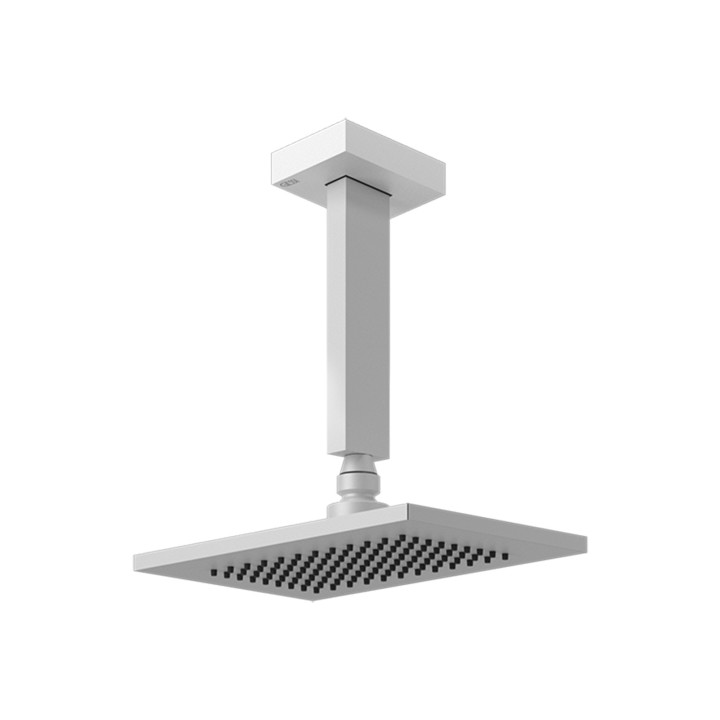 Gessi 20151 soffione anticalcare a soffitto orientabile linea RETTANGOLO