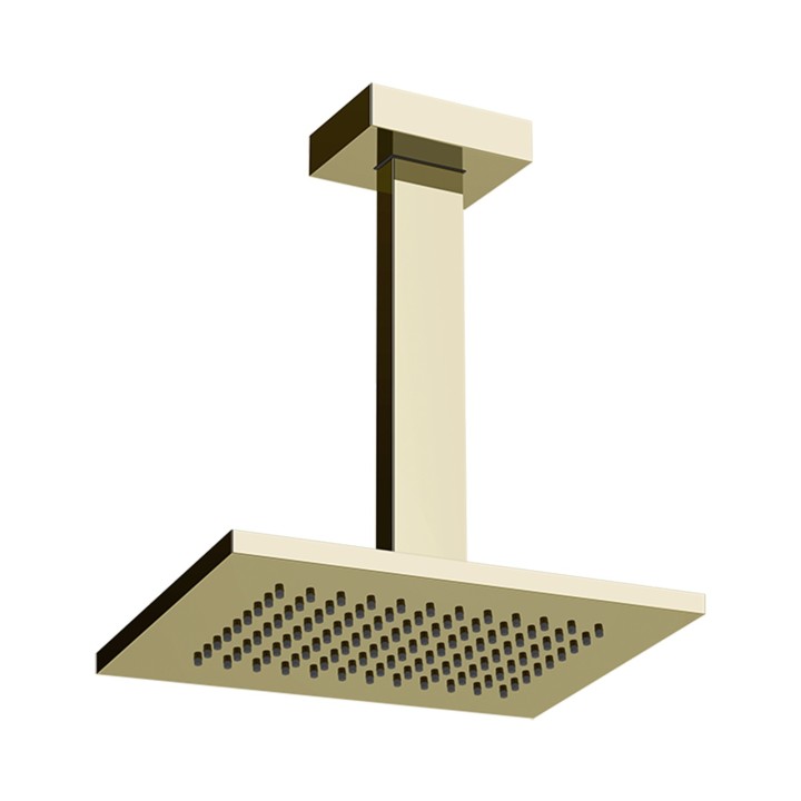 Gessi 20151 soffione anticalcare a soffitto orientabile linea RETTANGOLO