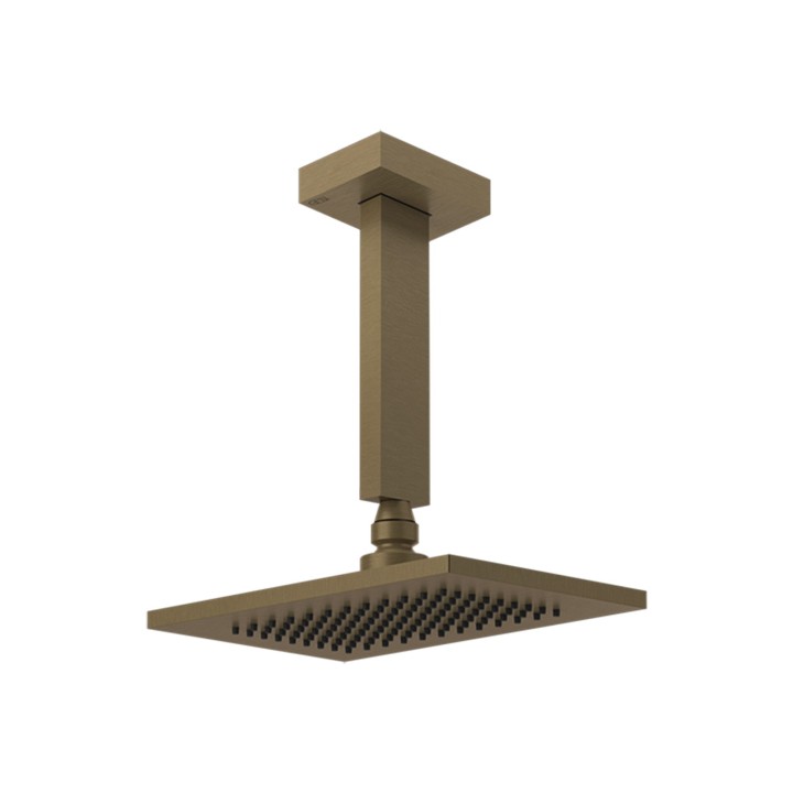 Gessi 20151 soffione anticalcare a soffitto orientabile linea RETTANGOLO