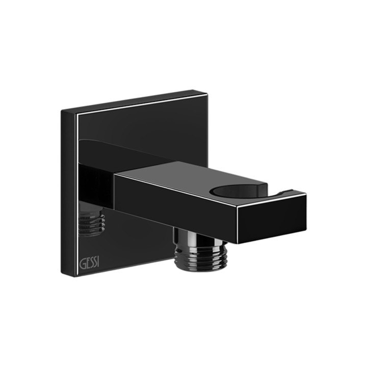 Gessi 20161 presa acqua con supporto doccetta linea RETTANGOLO