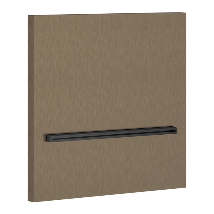 Gessi 20295 bocca doccia a parete a cascata linea RETTANGOLO