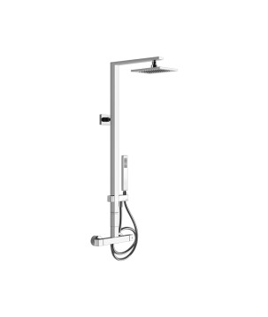 Gessi 23447 miscelatore termostatico a parete con soffione linea RETTANGOLO