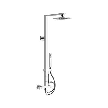 Gessi 23447 miscelatore termostatico a parete con soffione linea RETTANGOLO