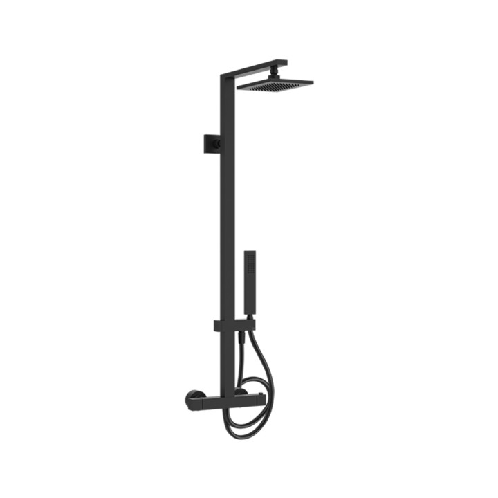 Gessi 23447 miscelatore termostatico a parete con soffione linea RETTANGOLO