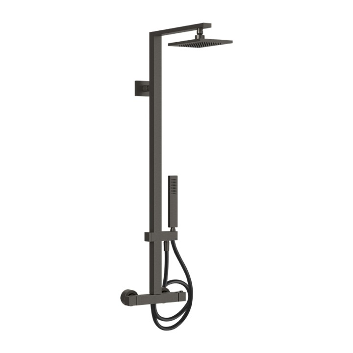 Gessi 23447 miscelatore termostatico a parete con soffione linea RETTANGOLO