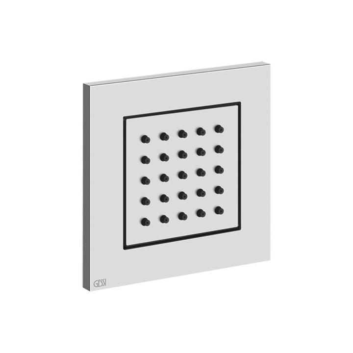 Gessi 32984 parte esterna soffione laterale orientabile linea RETTANGOLO