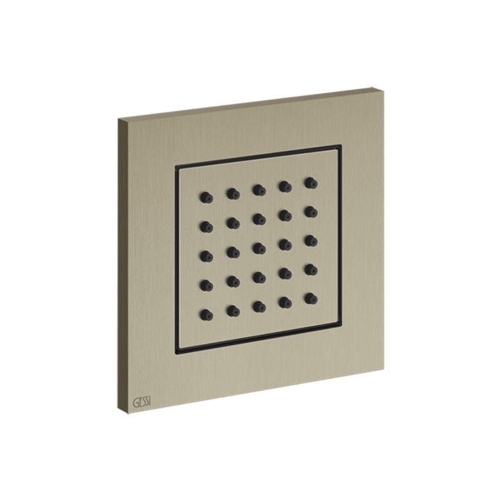 Gessi 32984 parte esterna soffione laterale orientabile linea RETTANGOLO