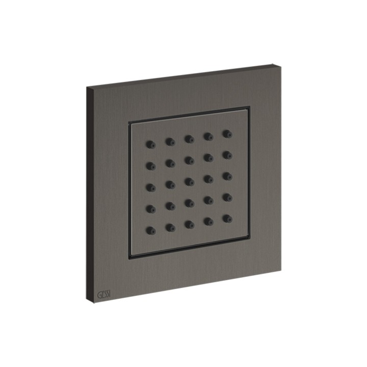 Gessi 32984 parte esterna soffione laterale orientabile linea RETTANGOLO